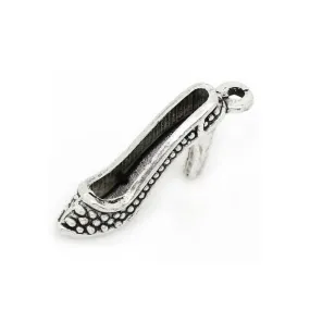 10 Pcs Tibetan Silver HIGH HEEL SHOE 24mm x 11mm Charms Pendants, Lead & Nickel Free Metal Charms Pendants Beads