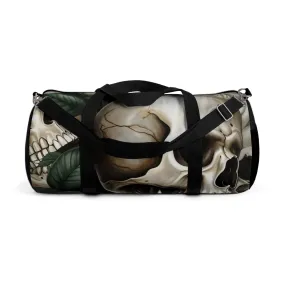 A Who Dares Wins Gothic Skulls & Roses Duffel Bag