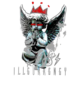Air Jordan 3 Cement Grey White T-Shirt (Graffiti Angel)| illcurrency