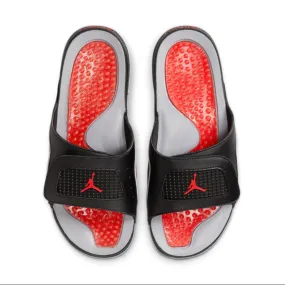 Air Jordan Hydro 4 Retro Slides "Black Cement" (532225-060)