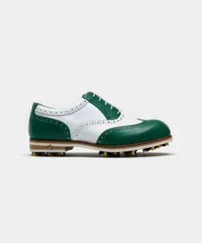 ALL CLASSIC Golf Noble Wingtip Classic Golf Shoes - Green