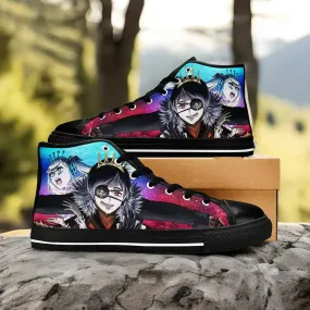 Black Clover Vanica Zogratis Noelle Shoes High Tops Sneakers for Kids and Adults