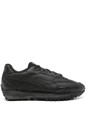 Blacktop Rider faux-leather sneakers