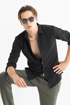 Chagrin Black Shirt