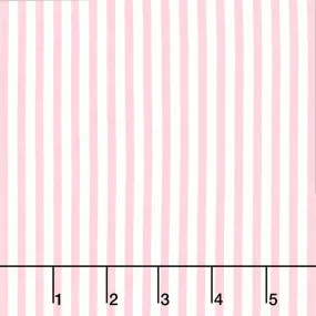 Cozy Cotton Flannels - Pink Petals ColorstoryStripes Pink Yardage