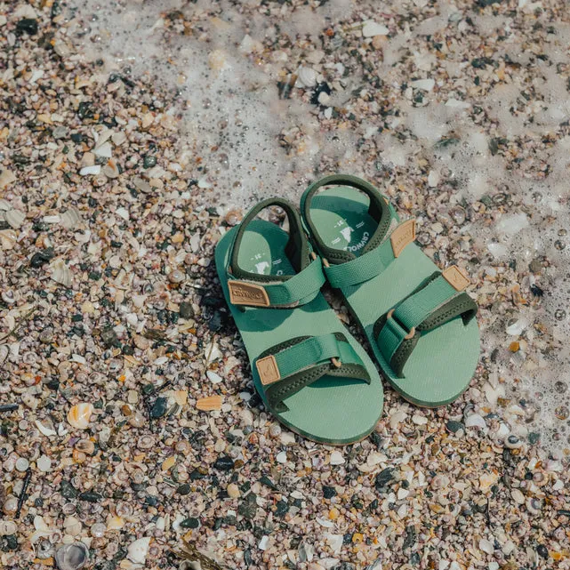 CRYWOLF Beach Sandal - Coastal Green