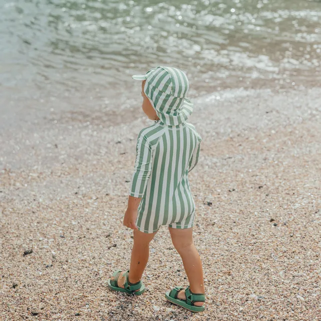 CRYWOLF Beach Sandal - Coastal Green