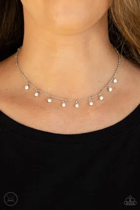 Dainty Diva - White Paparazzi Accessories