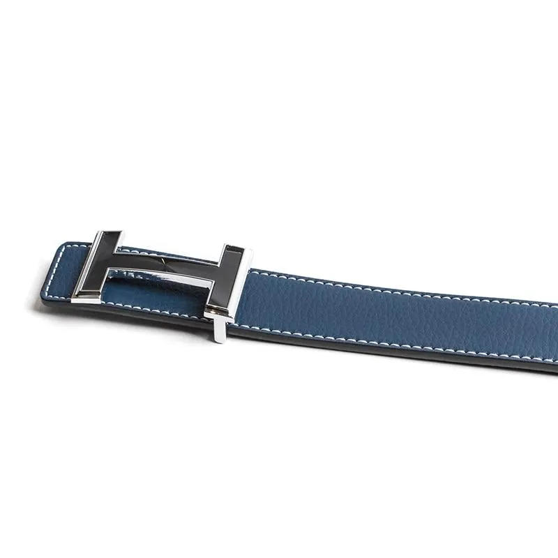 Grande H Leather Belt