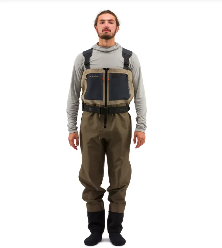 Grundens Men's Boundary Zip Stockingfoot Wader