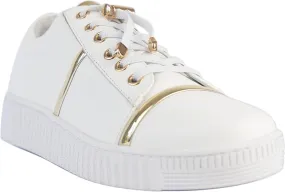 HINAKO|Brandy – White/Gold