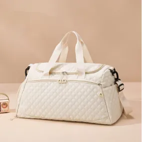 Large Capacity Travel Rhombus Waterproof Oxford Fabric Luggage Bag