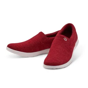Men's Slip-Ons Maroon - Special Offer