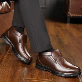 Men's Winter Leather Warm Boots