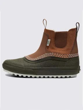 MTE Standard Mid Chelsea Waterproof Hana Beaman Brown/Green Winter Boots
