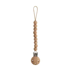 Pacifier Clip | Hera (Faux Wood)