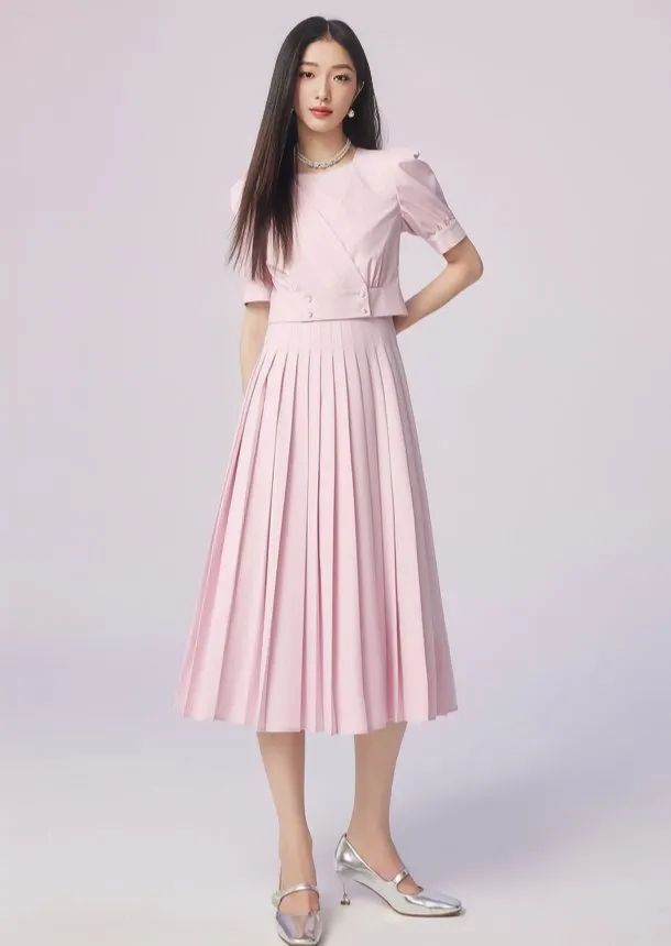 PRINCESS FRENCH V NECK SHIRT