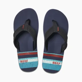 REEF MENS WATERS SANDAL - NAVY STRIPE