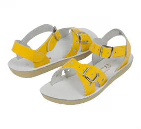 Salt Water Sandals Kids Sweetheart Sandal - Shiny Yellow