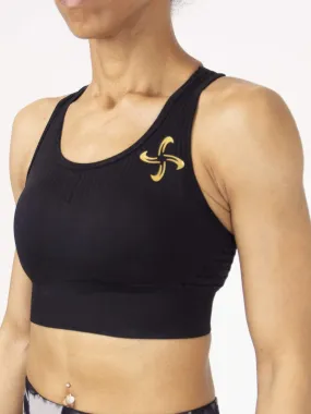 Sporty | Black Sports Bra