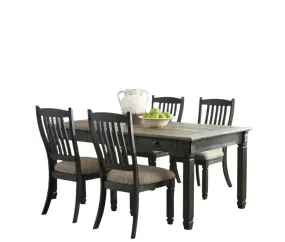 Tyler Creek Table and 4 Side Chairs