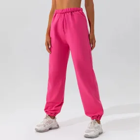 Versatile Loose-Fit Yoga Pants for Women - Comfortable Outdoor & Casual Straight Trousers for Active Lifestyles