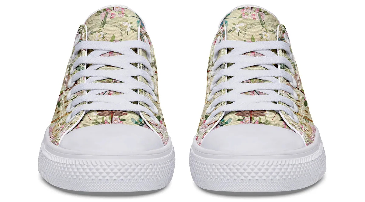 Vintage Dragonflies Low Tops