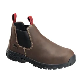 Women's Flight Brown Alloy Toe SD10 Romeo Work Shoe